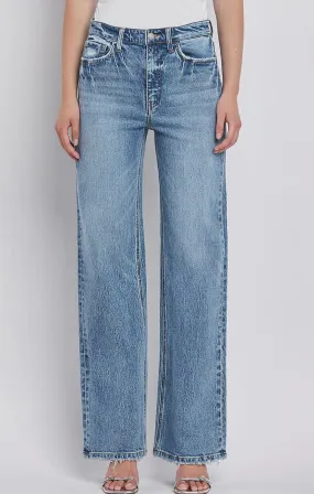 90's Wide Leg High Rise Jeans