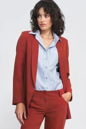 Chic Unbuttoned Blazer for Modern Elegance