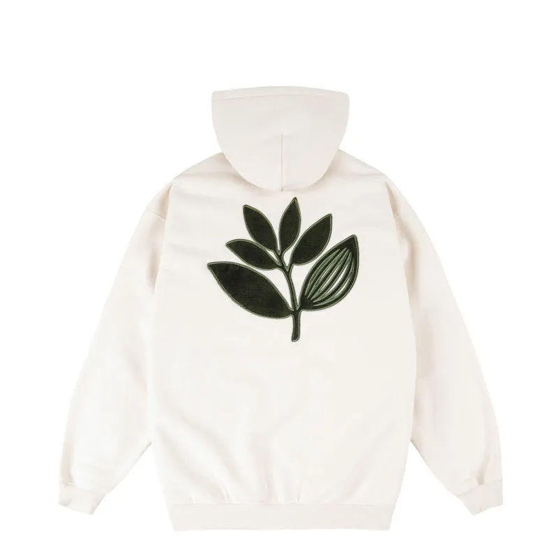 CORD PLANT HOODIE - NATURAL