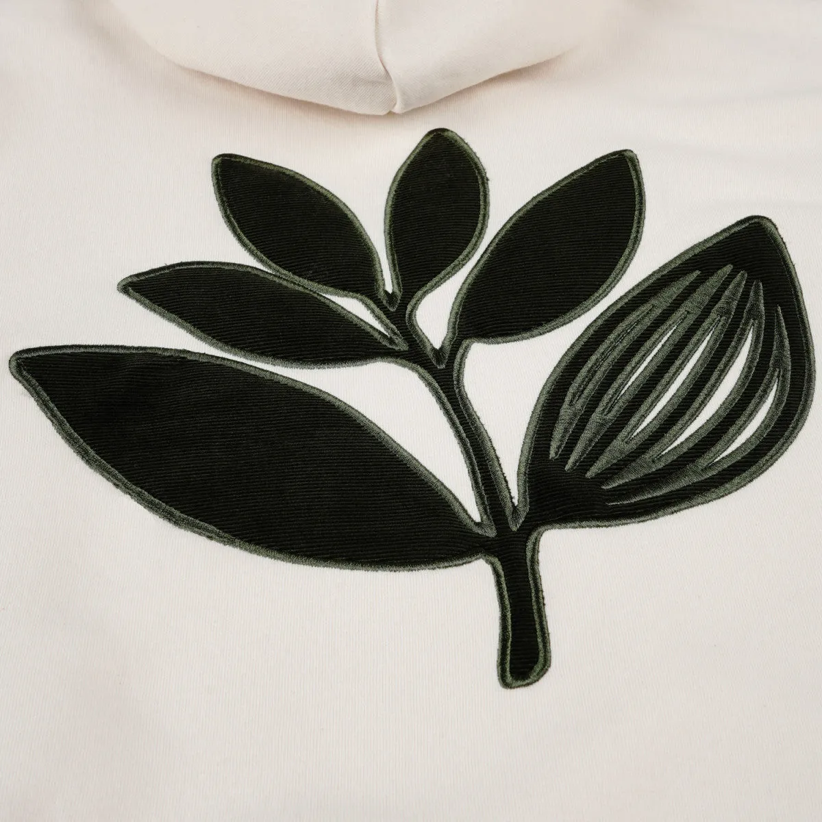 CORD PLANT HOODIE - NATURAL