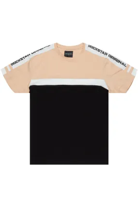 Jackson Beige/Black Graphic T-Shirt