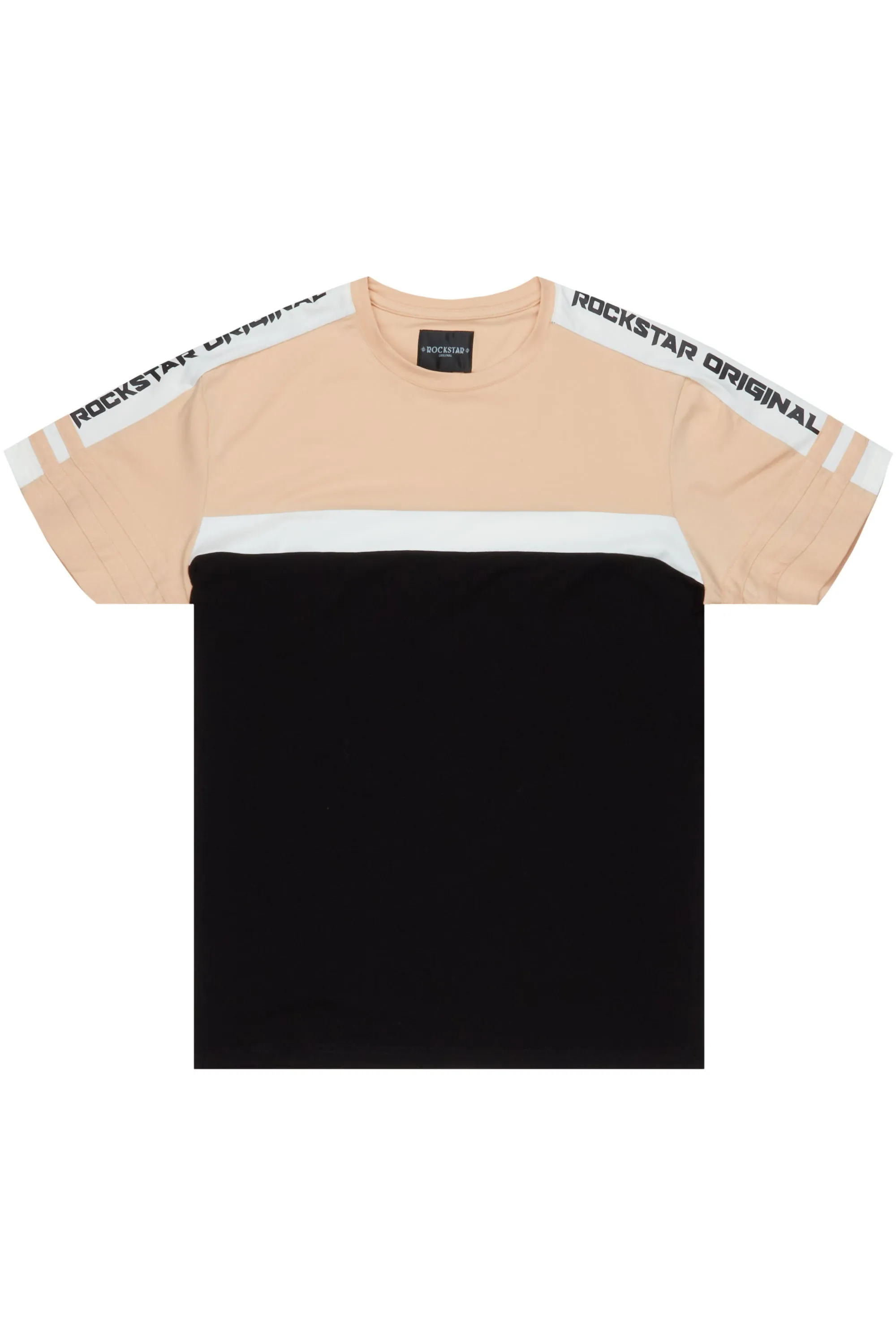 Jackson Beige/Black Graphic T-Shirt