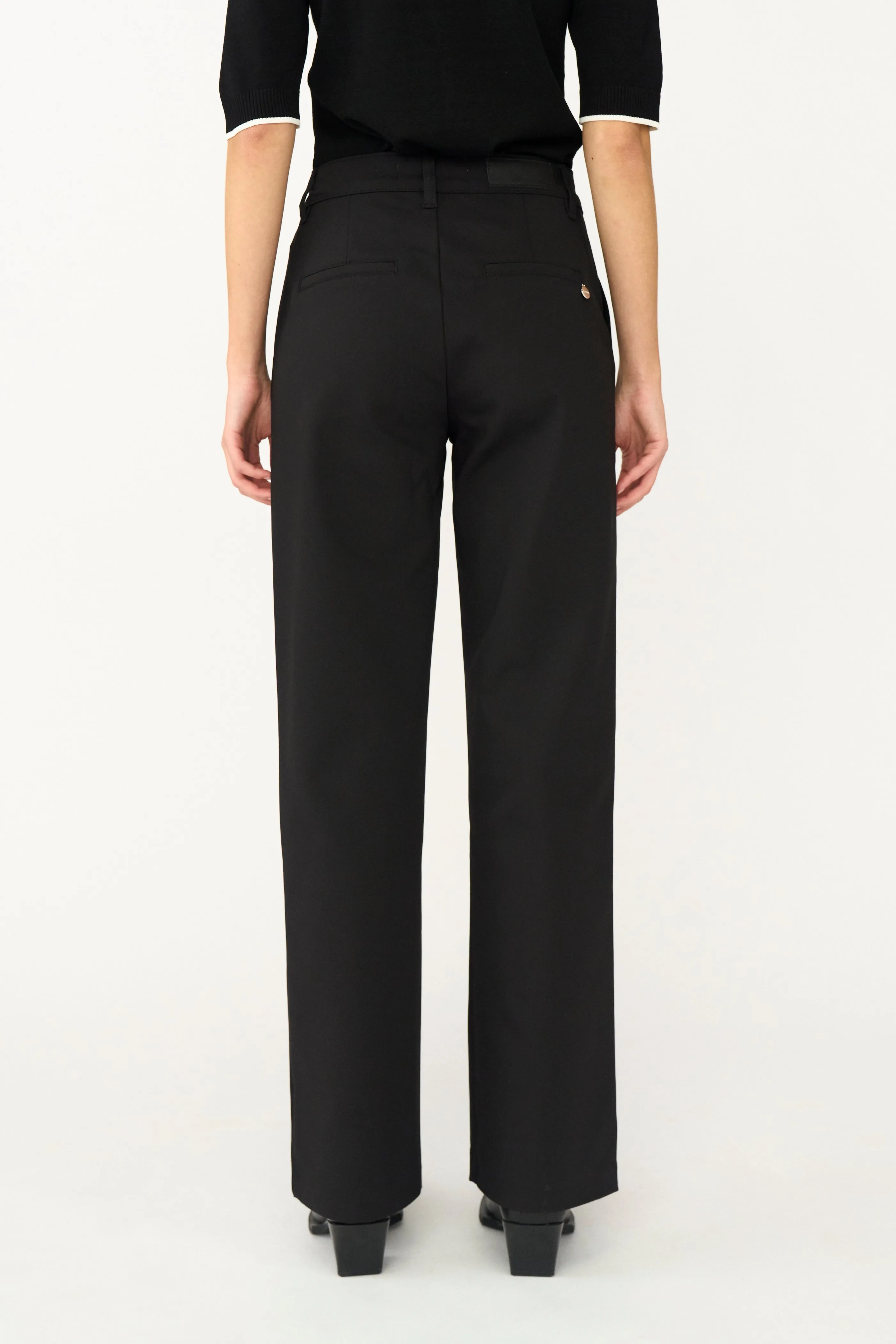 PD-Melanie Wide Pant - Black