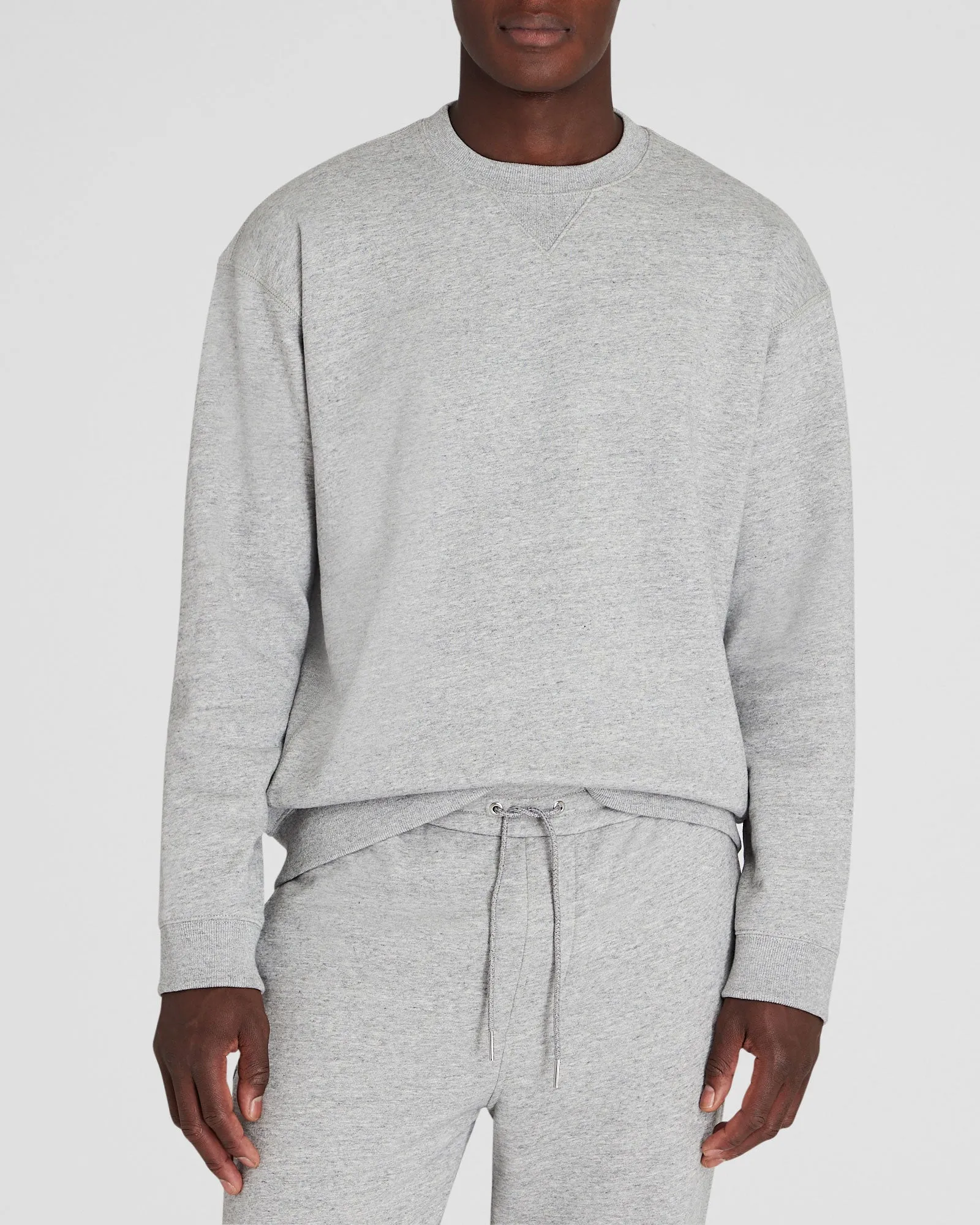 Relaxed Terry Crewneck