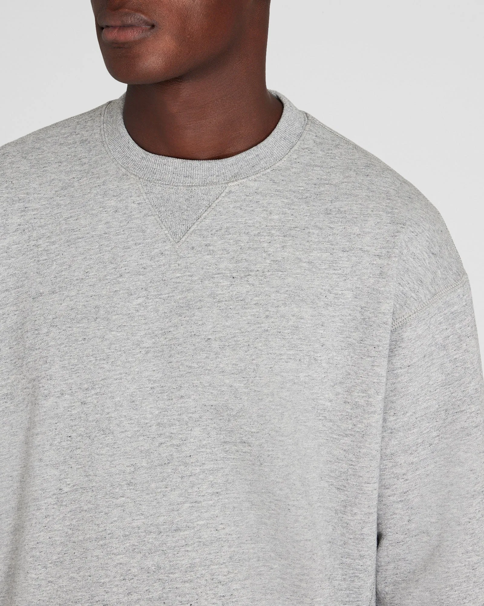 Relaxed Terry Crewneck