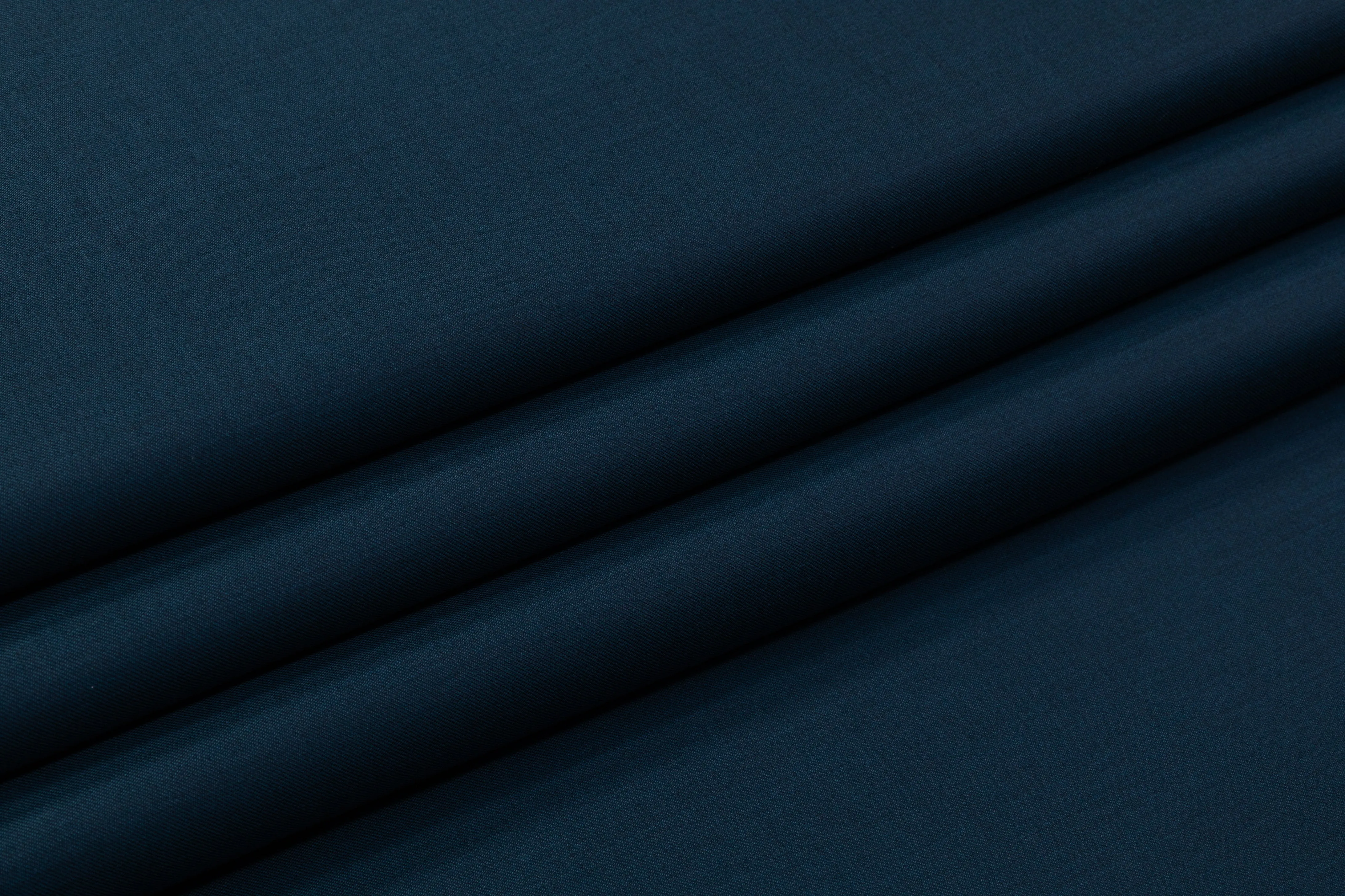 Two-Tone Italian Wool Gabardine - Teal