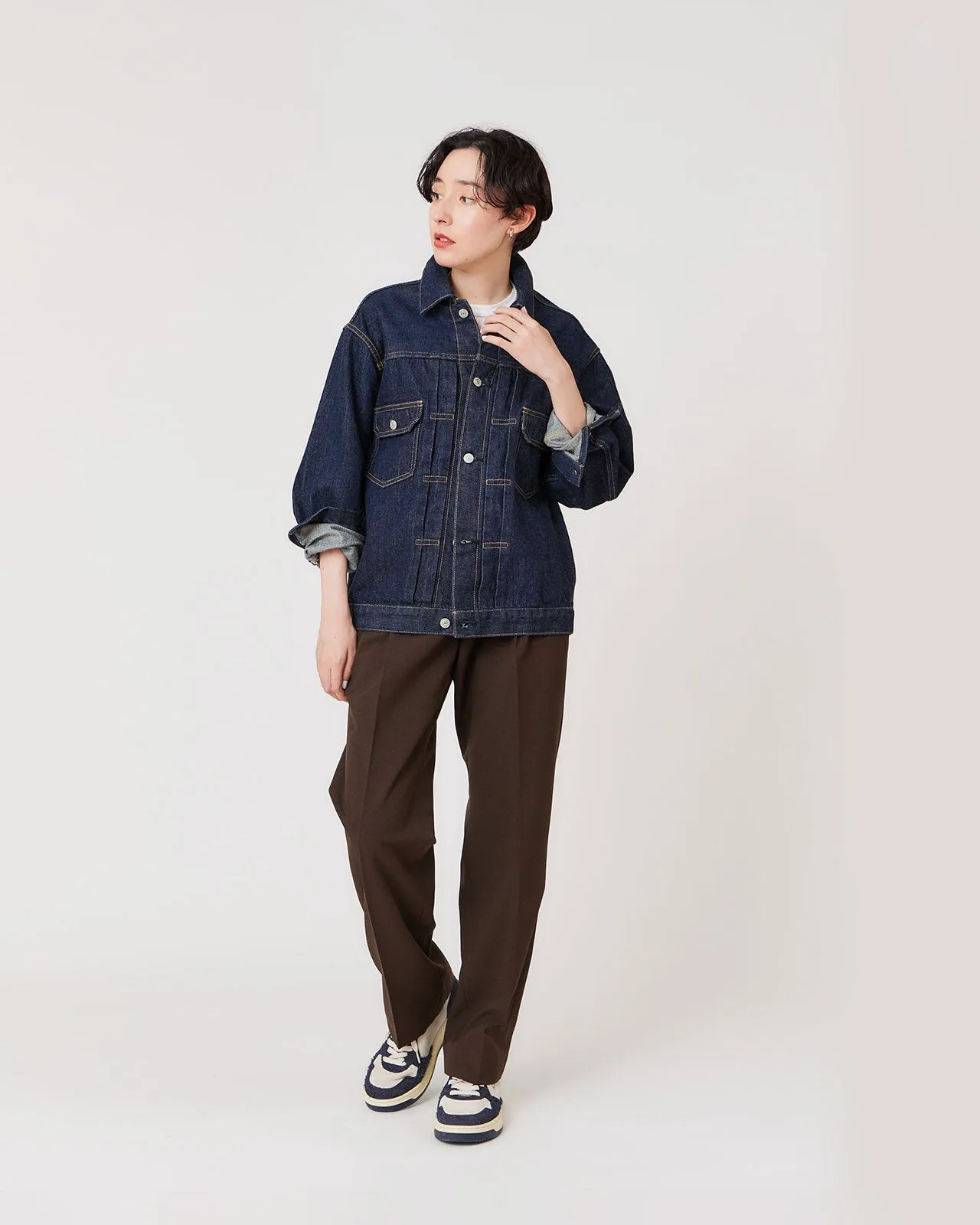 TYPE 50'S DENIM JACKET(NAVY)