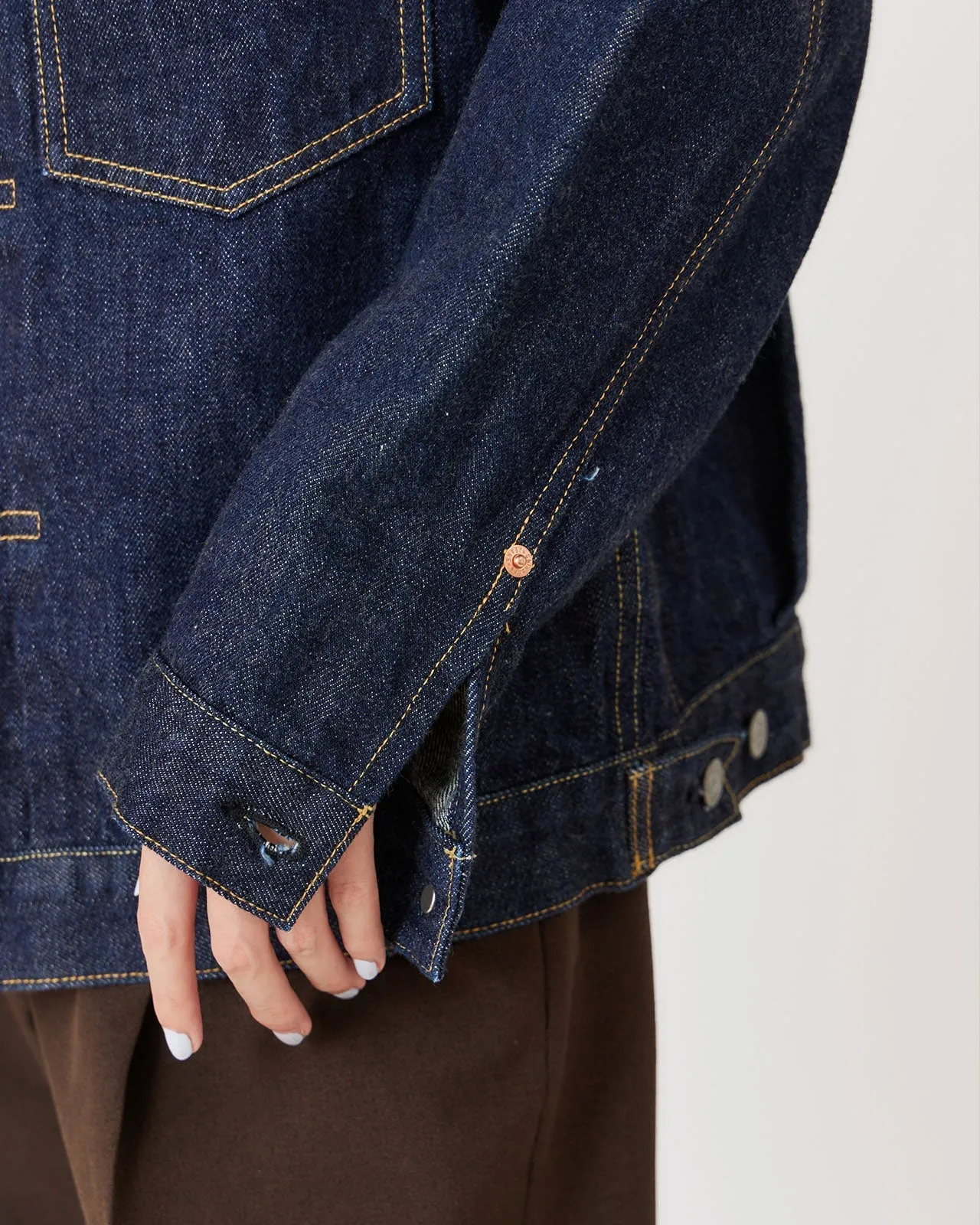 TYPE 50'S DENIM JACKET(NAVY)