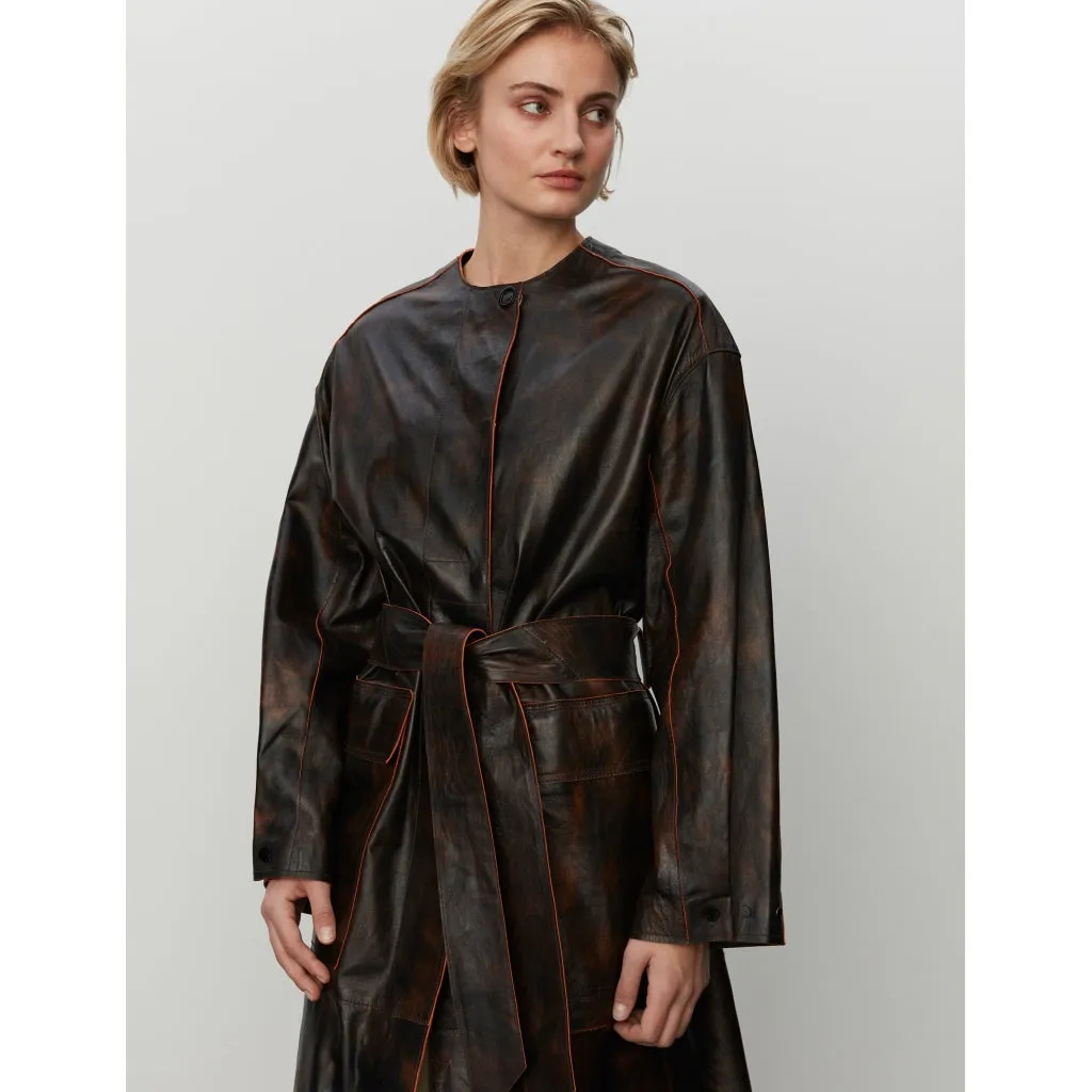 Vince Leather Coat